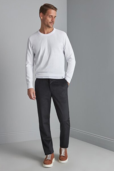 İgs Чоловічі чорні штани Regularfit / Зручний крій