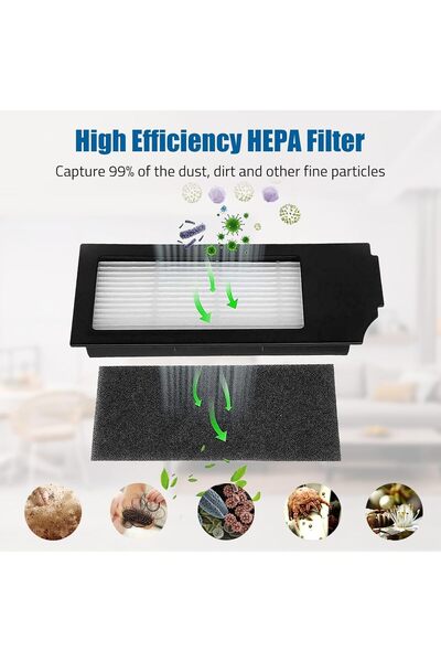 Chuancheng Replacement accessory set for Ecovacs Deebot X1 Turbo/OMNI robot vacuum (Chuancheng)