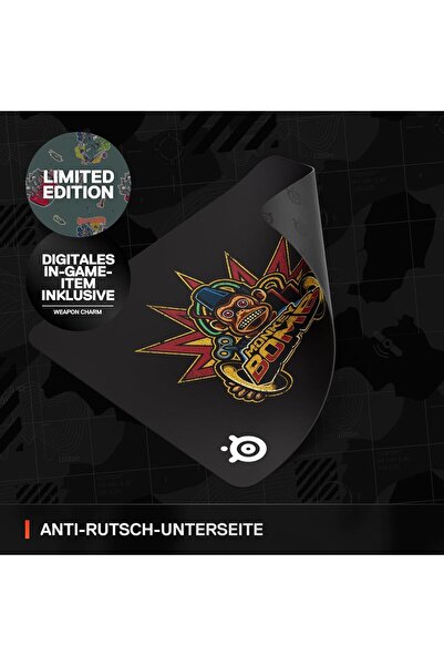 SteelSeries QcK Gaming Mouse Pad - Call of Duty Monkey Bomb Edition