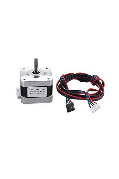 nema Bipolar/Unipolar NEMA17 200 Adım 34x42 mm 1.3A Step Motor-17HS3401
