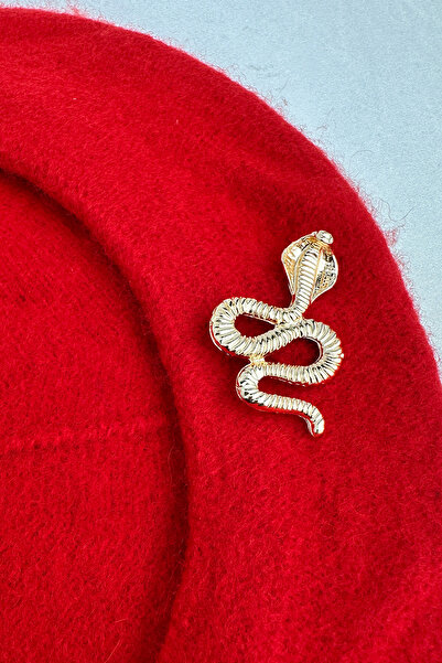 Modex Brooch Detail French Painter Felt Beret