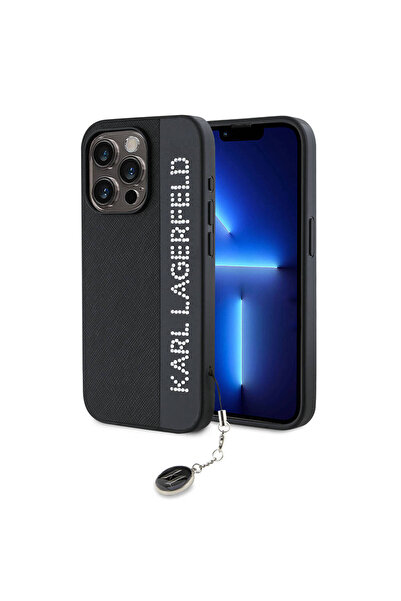 Karl Lagerfeld Θήκη για iPhone 15 Pro Max, Karl Lagerfeld, Saffiano Rhineston...