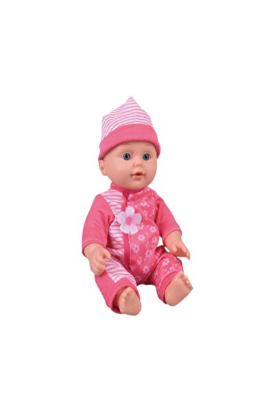 Toysea 12-Inch Baby Doll with 6 Realistic Sounds, Interactive Talking Doll Toy with Accessories