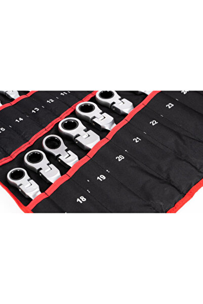 OEM Set of 22 fixed and articulated combination wrenches from 6 to 32 mm