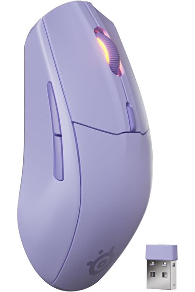 SteelSeries Rival 3 Wireless Gen 2 Gaming Mouse - Lavender