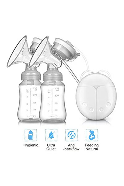 ENAR مضخة الثدي الكهربائية مع زجاجة الحليب