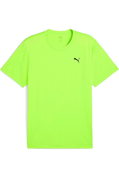 Puma M TAD ESS SOLID CAT TEE LC Žlté pánske tričko