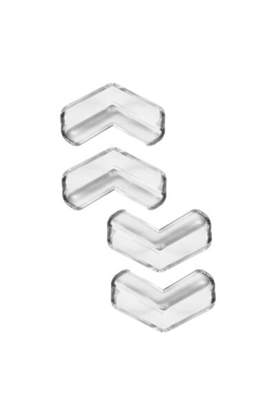 SEM Set de 4 protecții de colț/margini în formă de L, autoadezive, 40x40 mm, transparente