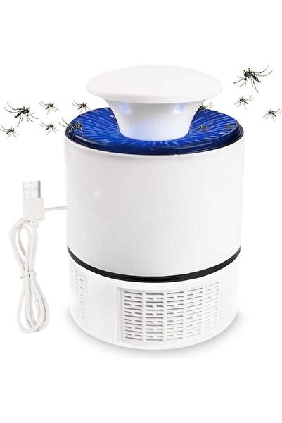 Generic مصباح قاتل البعوض المنزلي باللون الأبيض 19.50 × 13.00 × 13.00 سم