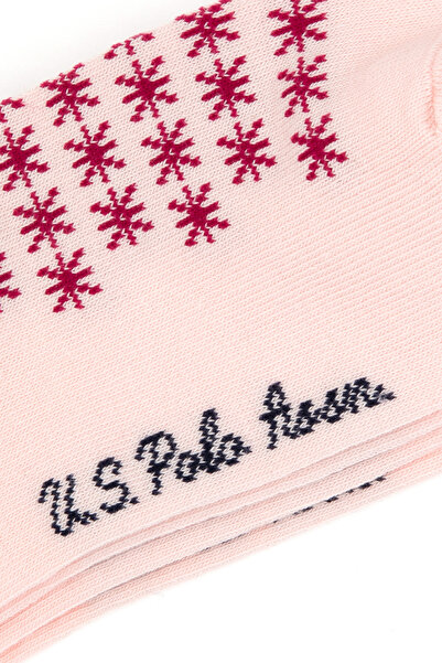 U.S. Polo Assn. Women's Light Pink Socks 50317978-Vr078