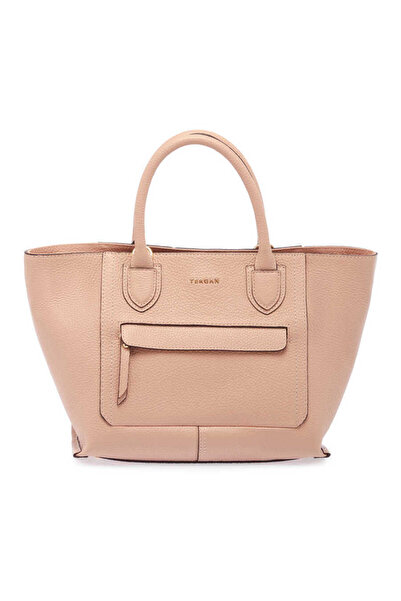Tergan Pudra Hakiki Deri Kadın El Çantası - S24Y1BC80283-S94