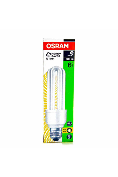 Osram Energy Saver, Stick Shape CFL Light, 15Watt Screw- Base, Warm White