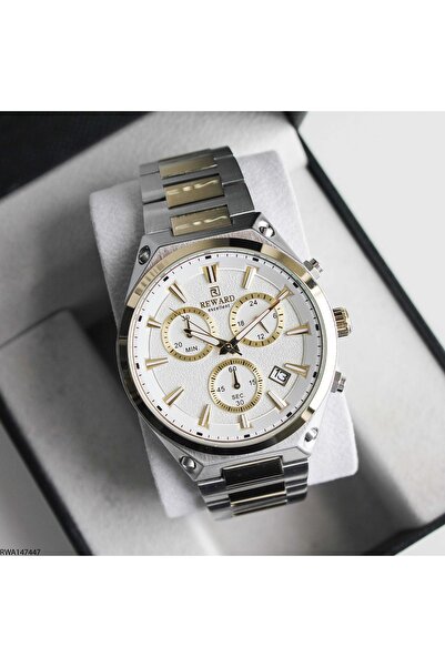 Reward Rwa147447 Men's Wristwatch with Steel Band