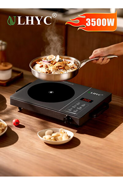 ULHYC موقد طهي قوي بقوة 3500 واط بموقد واحد - تدفئة رقمية بالأشعة تحت الحمراء مع تحكم دقيق باللمس