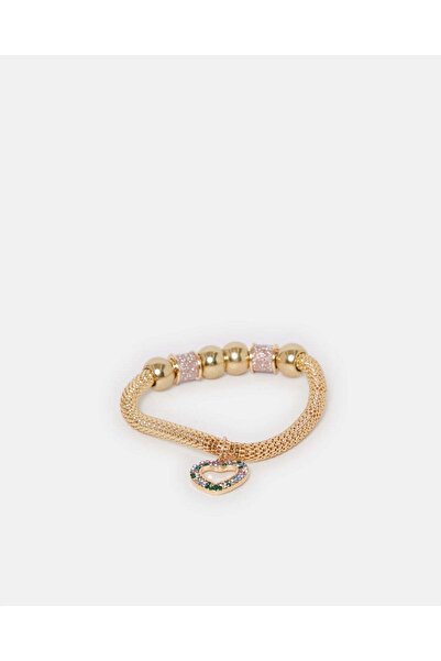 REDTAG سوار نسائي مزين بالذهب