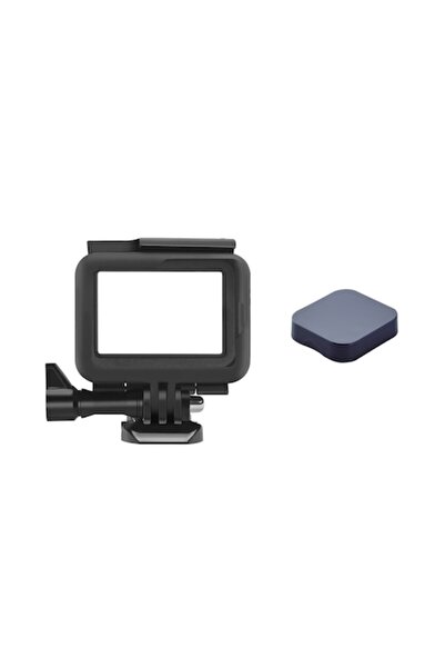 XTW Carcasă de protecție pentru montare GoPro Hero 5/6/7 cu capac de protecție pentru obiectiv