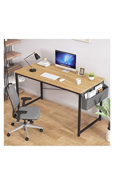 AGD طاولة كمبيوتر محمول حديثة وبسيطة بطول 100 سم مع حقيبة تخزين