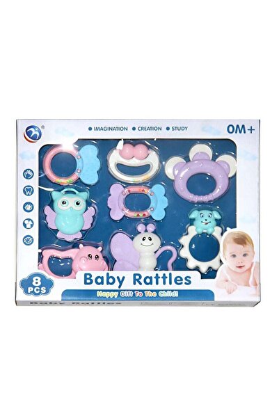 AGD 8-Piece Multi-functional Rattle Set