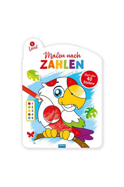 Troetsch Verlag Malen nach Zahlen. Level 1 (Paint by numbers)