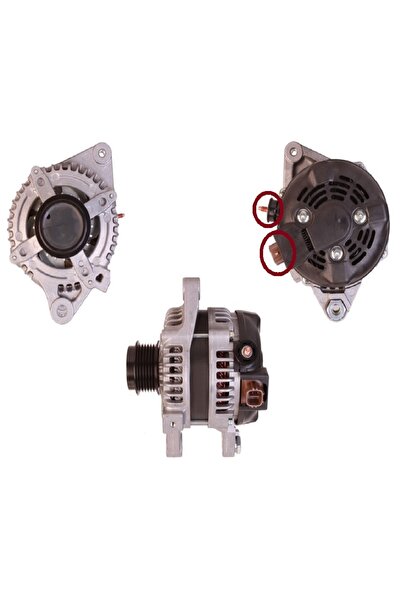 DENSO DAN1019-DENSO 100A 3KULAK ALTERNATÖR ŞARJ DİNAMOSU TOYOTA AURİS-COROLLA...