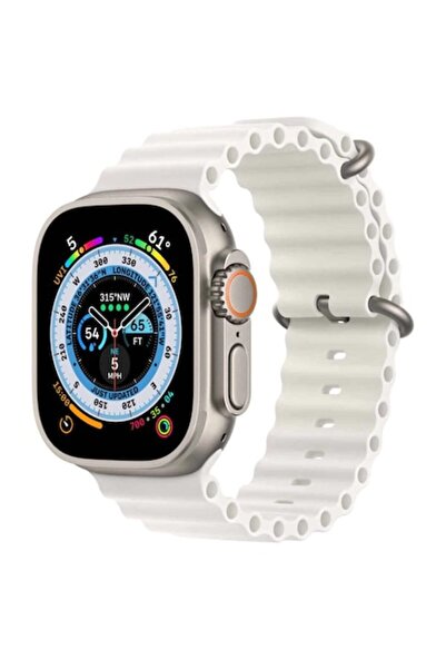 Ultrafit Smartwatch S8 Ultra Full Set - 2.02" screen, Bluetooth calling, sport modes, 7 straps (White)