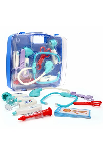 Chanak Premium Doctor Set Briefcase for Kids – 9-Piece LED Light Doctor Kit for Kids 3+