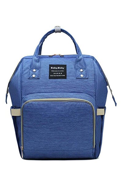 AGD حقيبة حفاضات من النايلون مزودة بسحاب إغلاق