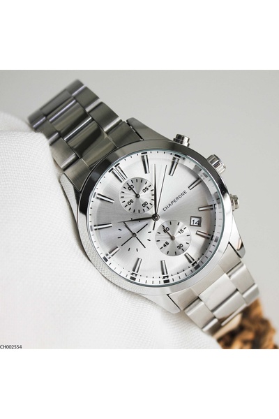 Chaperone Ch002554 Men's Steel Band Wrist Watch