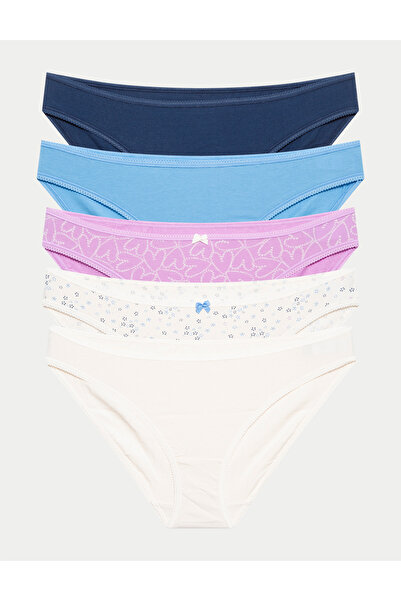 Marks & Spencer 5'li Cotton Lycra:registered: Bikini Külot Seti