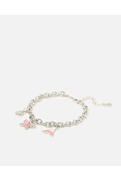REDTAG Girls Silver Embellished Bracelet