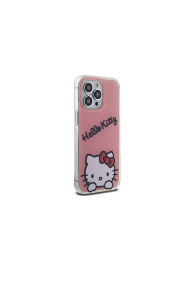 Hello Kitty Case for iPhone 13 Pro IML Daydreaming Logo Pink