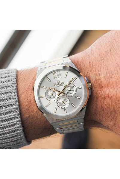 Reward Rwa147524 Men's Wristwatch with Steel Band