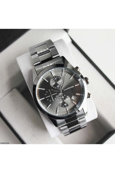 Chaperone Ch002556 Men's Steel Band Wristwatch