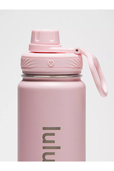 lululemon lululemonStainless steel sports vacuum insulated water bottle, with a capacity of 710 milliliters.