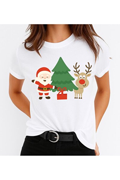 OEM 100% Cotton T-shirt Merry Christmas 2