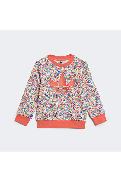 adidas Originals x Liberty London Çocuk Beyaz Eşofman Takımı