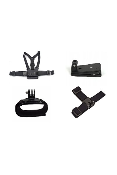 Alta Set de 4 accesorii pentru cameră sport de acțiune GoPro Hero și mărci un...
