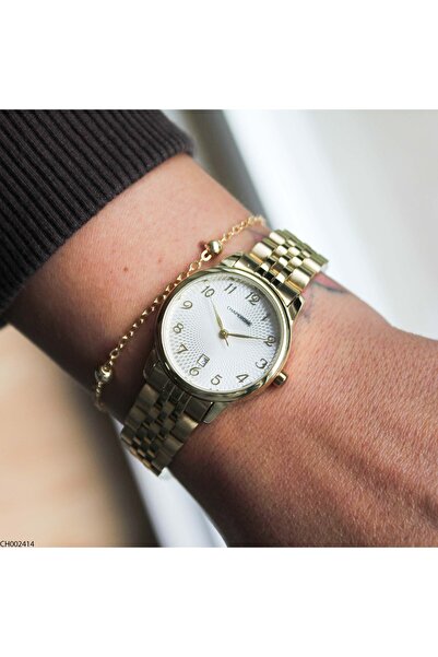 Chaperone Ch002414 Women's Steel Band Wristwatch