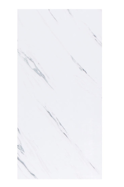 LILY Set 5 Placi autoadezive CLS-011 pentru perete tip marmura 30 x 60 cm ALB CU DUNGI