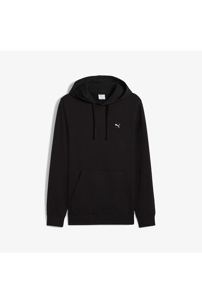 Puma Essential Elevated Erkek Siyah Sweatshirt