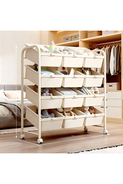 Shangxing Storage box/movable storage shelf,Living room storage rack/kitchen storage rack,2 Size Options