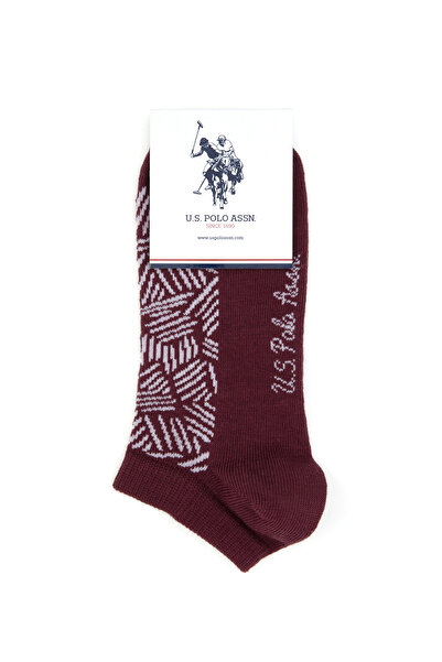 U.S. Polo Assn. Women's Burgundy Socks 50318190-Vr177