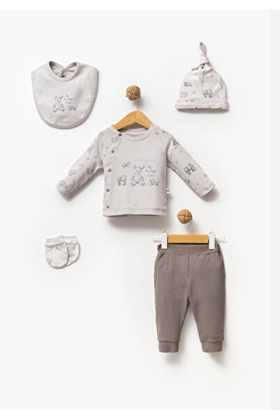 by bubbles Toys Erkek Bebek 5'li Hastane Çıkış Seti