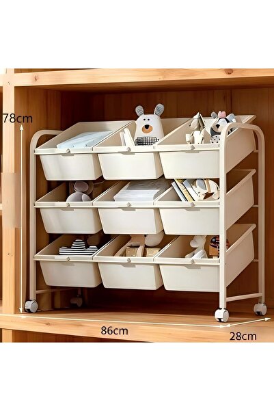 Shangxing Storage box/movable storage shelf,Living room storage rack/kitchen storage rack,2 Size Options