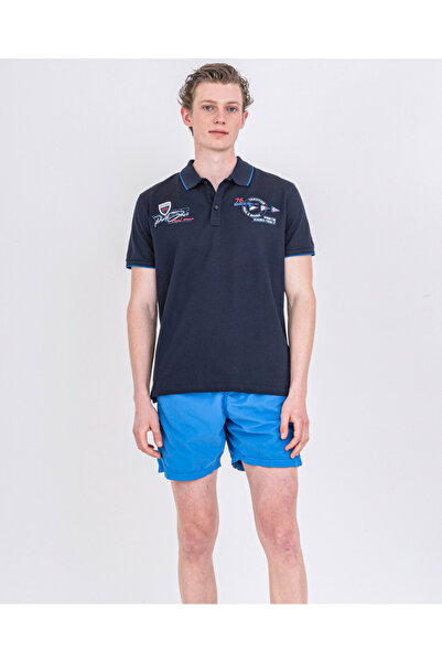 PAUL&SHARK قميص بولو رجالي محبوك