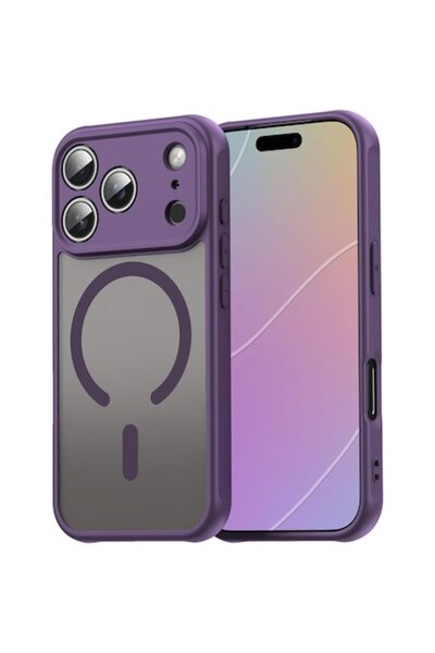 TelcoMag Carcasă mată MagSafe pentru iPhone 17 Pro — Protecție completă, Garn...