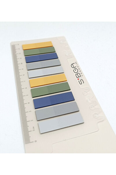 sibga tasarım Transparent Colored Postit Post-it Post It.Bookmark Bookmark Postit Sticker Note Paper 200 Sheets