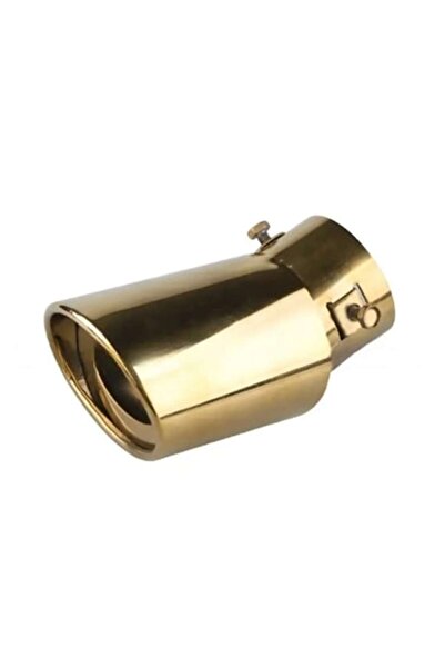 CAR Ornament curbat pentru capăt de eșapament din oțel inoxidabil, 140x75 mm,...