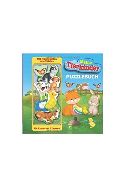 Schwager&Steinlein Puzzlebuch - Meine Tierkinder: Mit 10 Puzzleteilen