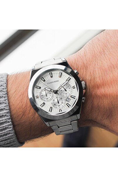 Chaperone Ch002255 Men's Steel Band Wrist Watch